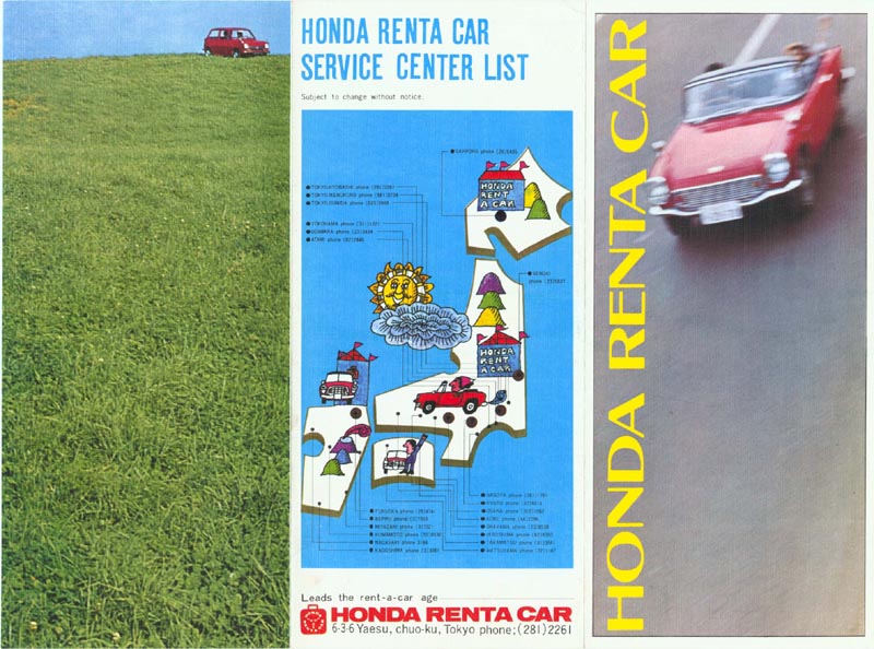 Honda S600 Brochure Page 1