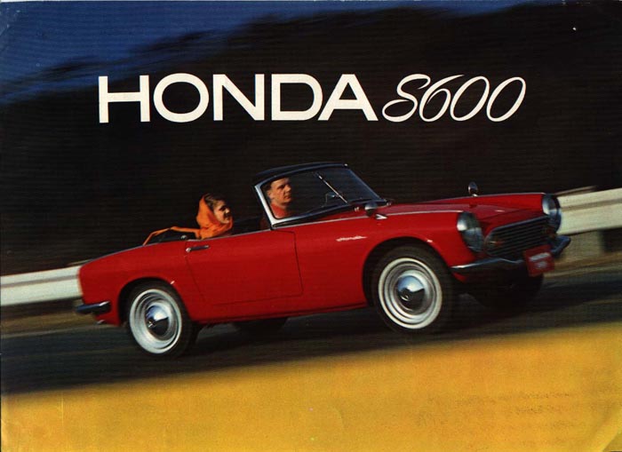 Honda S600 Brochure Page 1