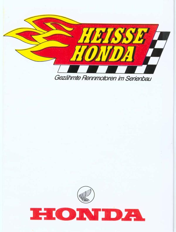 Honda S800 Brochure Page 1