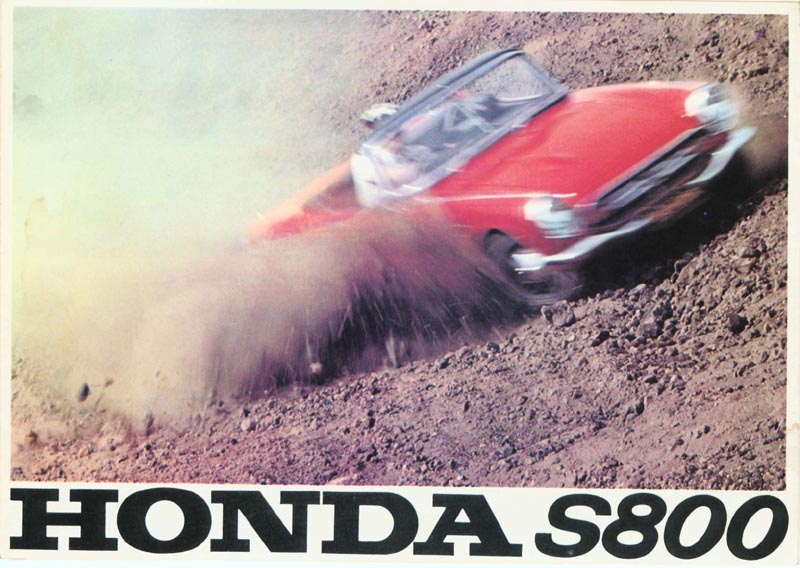 Honda S800 Brochure Page 1
